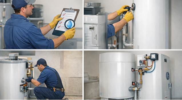 Installing Water Heater